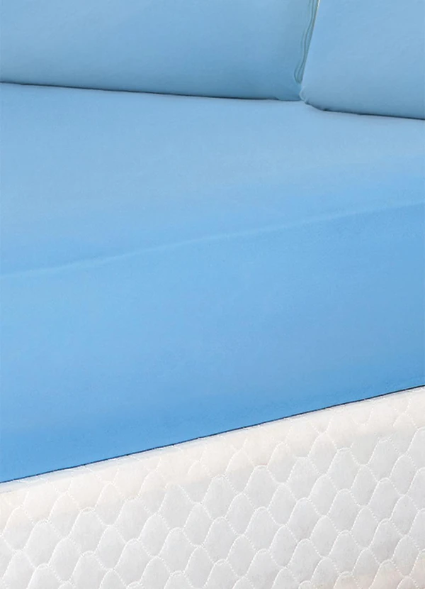 Lar e Lazer - Capa de Colchão Casal Azul 2