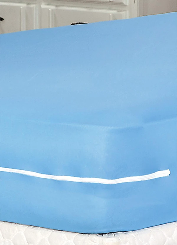 Lar e Lazer - Capa de Colchão Casal Azul 3