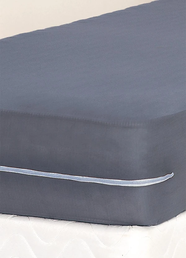 Lar e Lazer - Capa de Colchão Casal Cinza 3