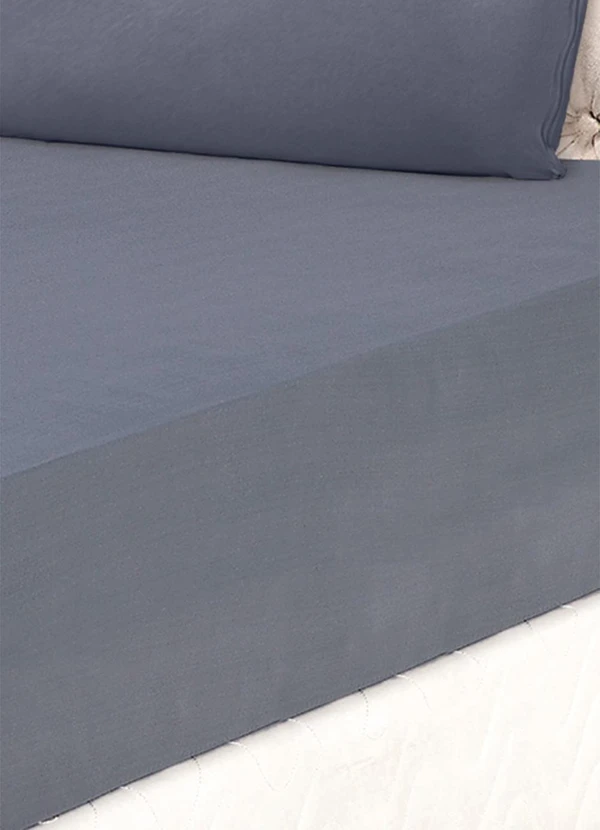 Lar e Lazer - Capa de Colchão Queen Cinza 2