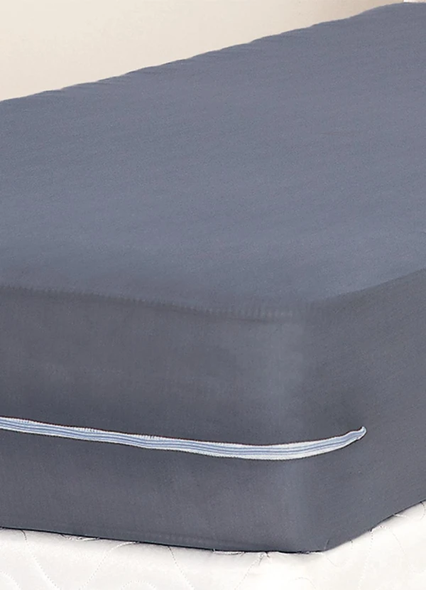 Lar e Lazer - Capa de Colchão Queen Cinza 3