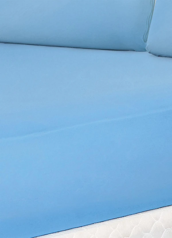 Lar e Lazer - Capa de Colchão Queen Azul 2