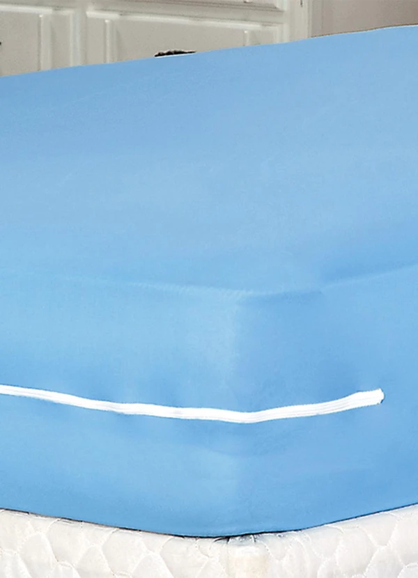 Lar e Lazer - Capa de Colchão Queen Azul 3