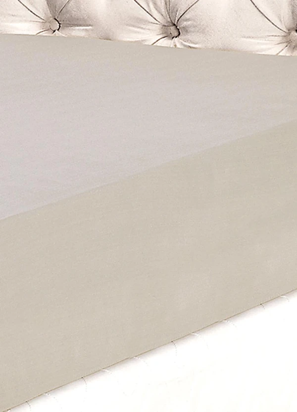 Lar e Lazer - Capa de Colchão Queen Bege 2