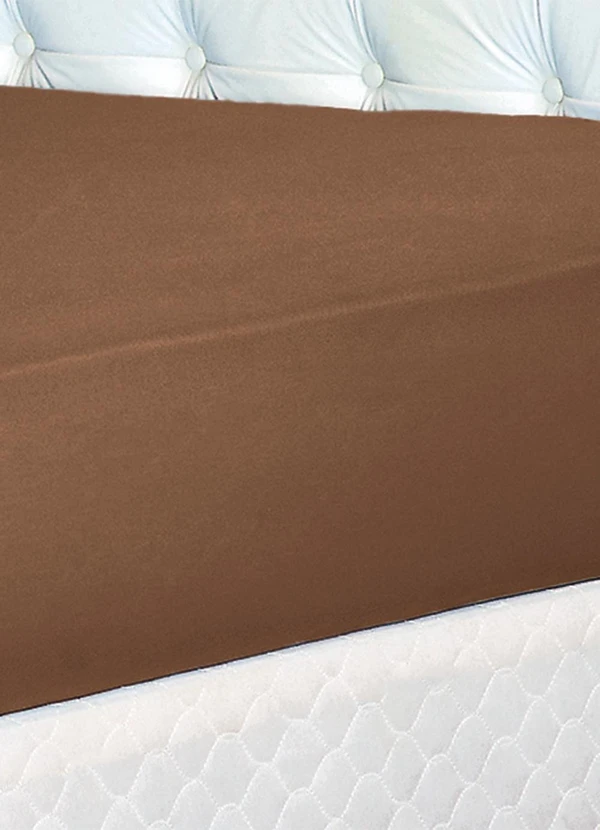 Lar e Lazer - Capa de Colchão Queen Marrom 2