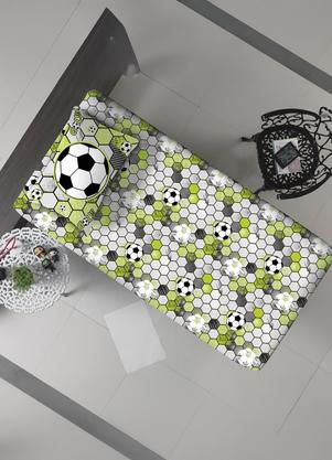 Jogo de Cama Infantil (Estampado/Soccer) 2 Pe�as