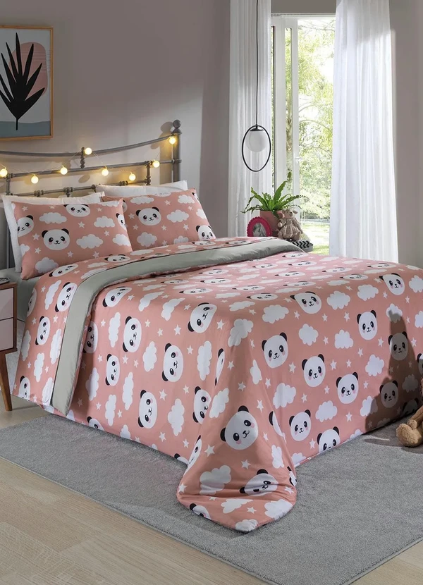 Mundo Lar - Jogo de Cama Panda Solteiro 3 Peças 3