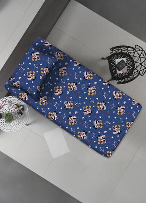 Jogo de Cama Solteiro Disney (Minnie/Azul) 2 Pe�as