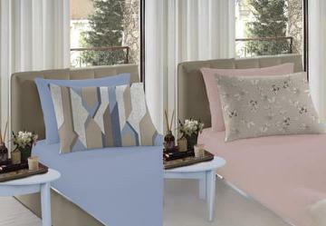 Jogo de Cama Solteiro Estampado/Sortido 2 Pe�as