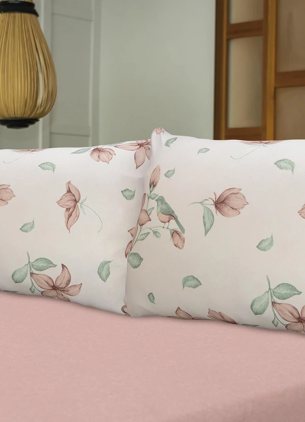 Portallar - Jogo de Cama Solteiro Mendonza Coral 1