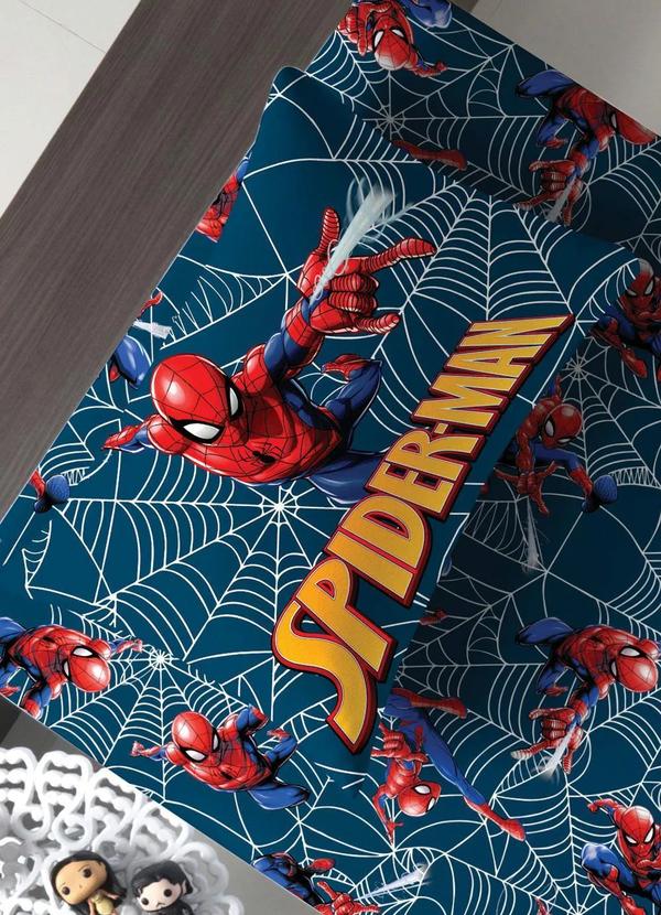 Portallar - Jogo de Cama Malha Spider Solteiro 2 Peças 3