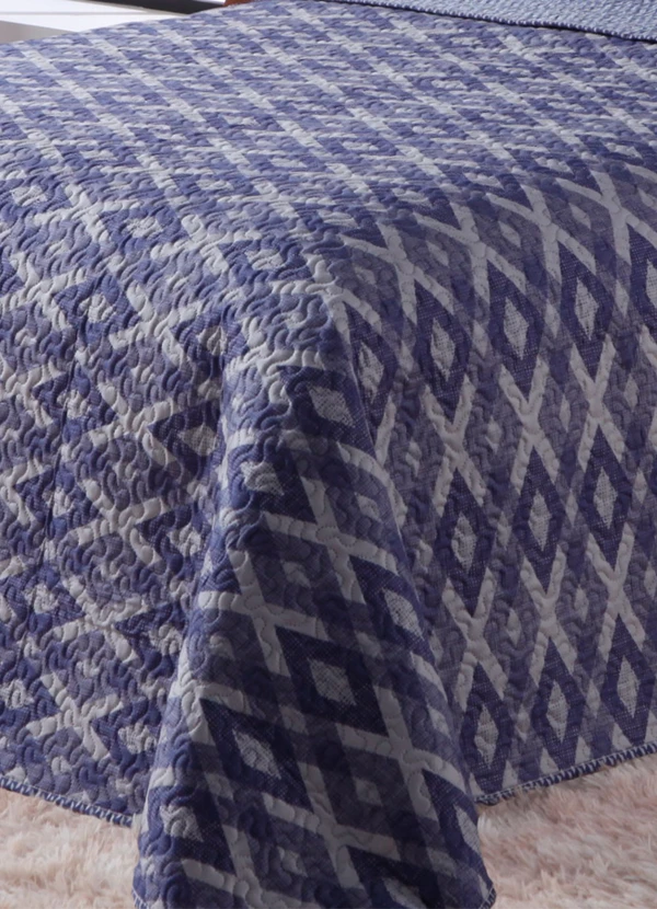 Lar e Lazer - Enxoval Geométrico Casal 4 Peças 3