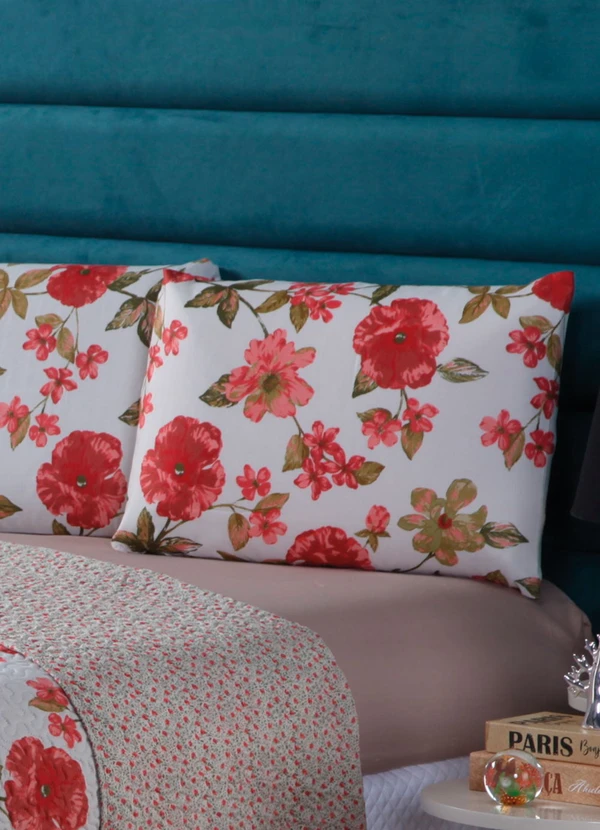 Lar e Lazer - Enxoval Laranja Queen 4 Peças 2