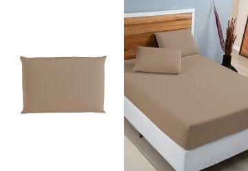 Fronha 200 Fios Marrom 1 Pea