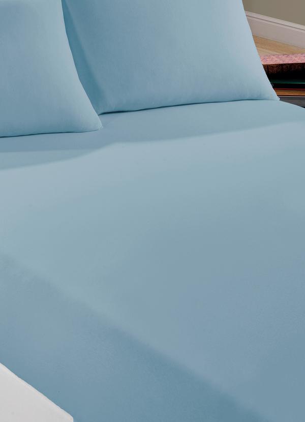 Sul Brasil - Lencol Azul Solteiro 1 Peça 3