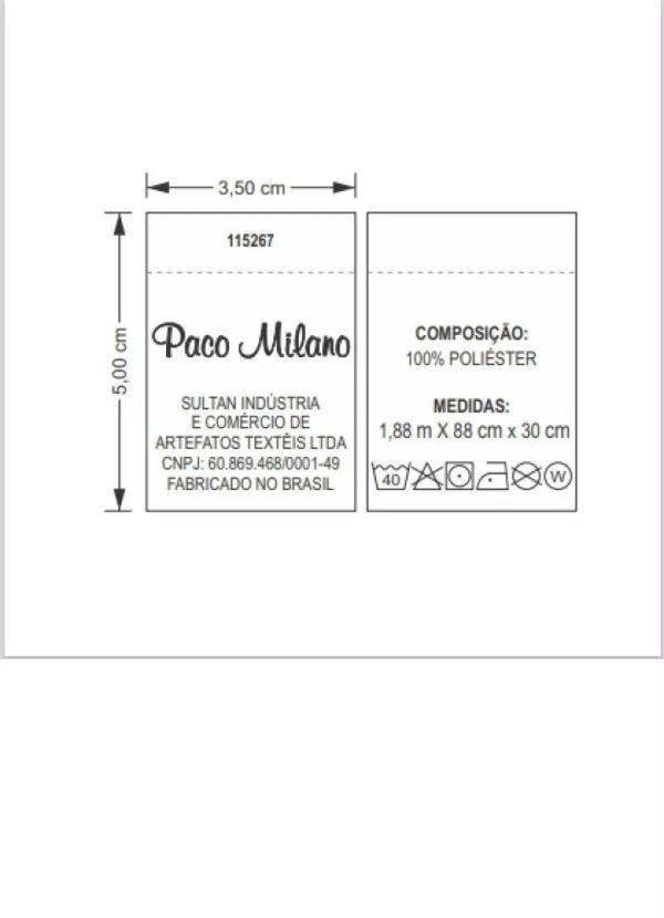 Sultan - Lençol com Elástico Grafite Solteiro 2