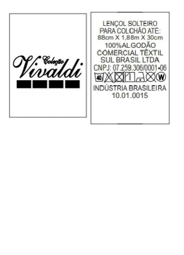 Sul Brasil - Lençol Malha com Elástico Coral Solteiro 2
