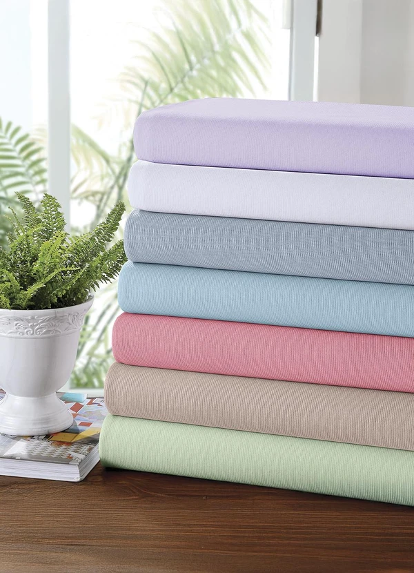 Sul Brasil - Lençol Queen Size Liso Sortido Sognare 1