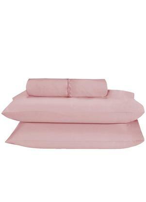 Jogo de Lenol Microfibra Casal 3 Peas (Ros)