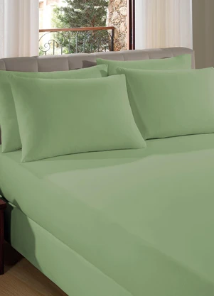 Sul Brasil - Lençol Casal Verde 1 Peça - SUL BRASIL