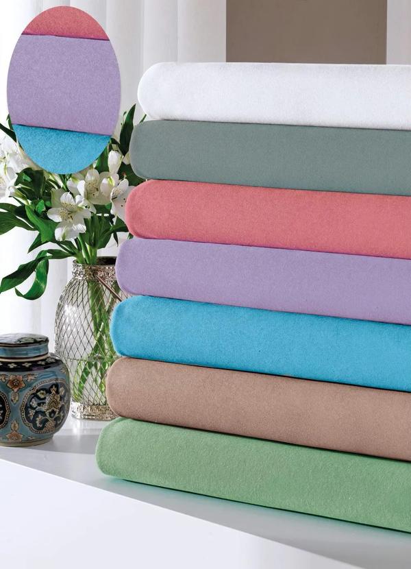 Sul Brasil - Lençol com Elástico Lilás Casal 1 Peça 1