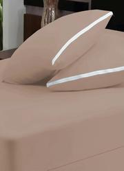 Len�ol Malha com El�stico Canela Casal