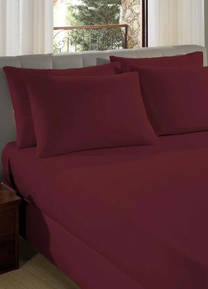 Len�ol Malha com El�stico (Vinho (Casal))