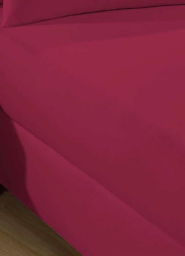 Sul Brasil - Lençol Queen Merlot 1 Peça 2