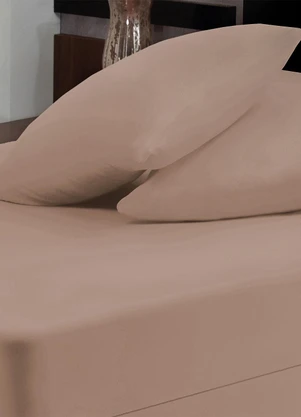 Sul Brasil - Lençol Queen Sonhos Anjos Canela 1 Peça - SUL BRASIL