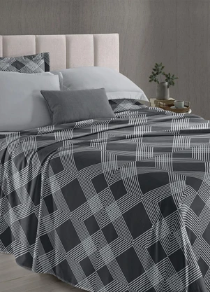Hedrons - Sobre Lençol Geométrico Casal 1 Peça - HEDRONS
