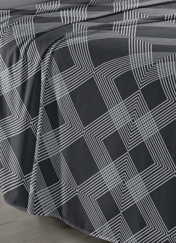 Hedrons - Sobre Lençol Geométrico Casal 1 Peça 2
