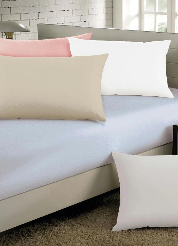 Teka - Lençol 150 Fios com Elástico Azul King 2