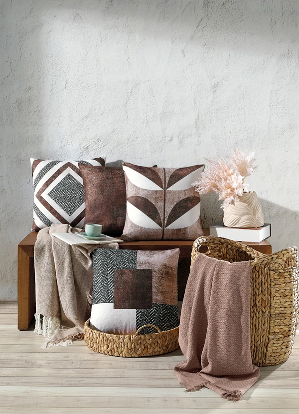 Lar e Lazer - Manta Bege 140x120 cm