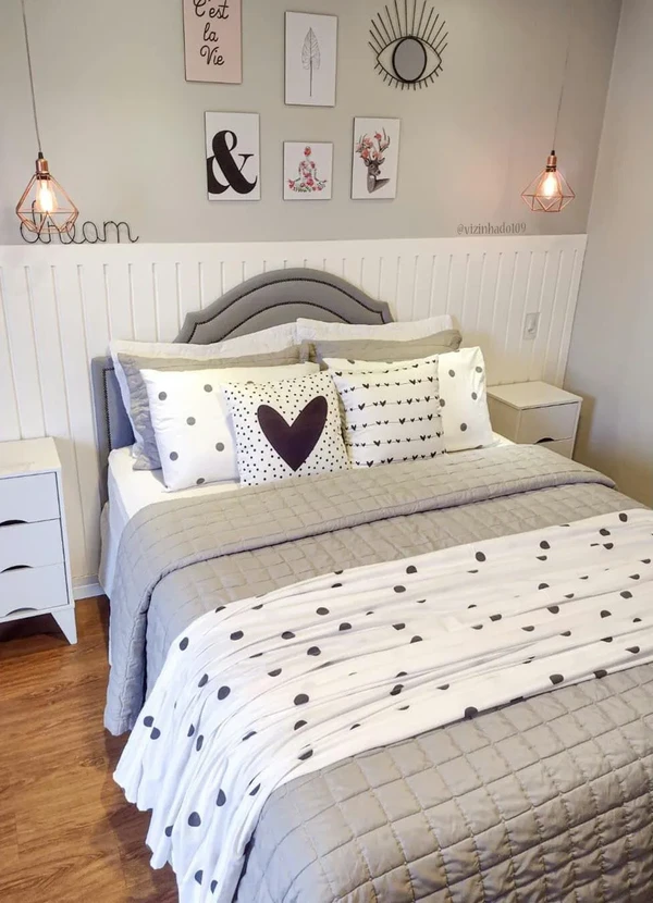 Mundo Lar - Manta Flannel 200 G/M² Poá Branco Casal 1 Peça 2