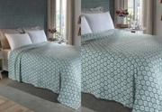 Manta Flannel 200 G/M� Verde Casal 1 Pe�a