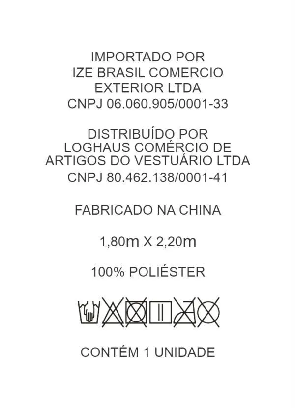 Mundo Lar - Manta Polar Cinza Casal 1 Peça 4