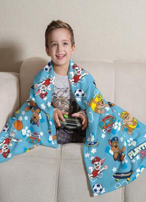 Manta Infantil Fleece (Patrulha Canina) 125x150 cm