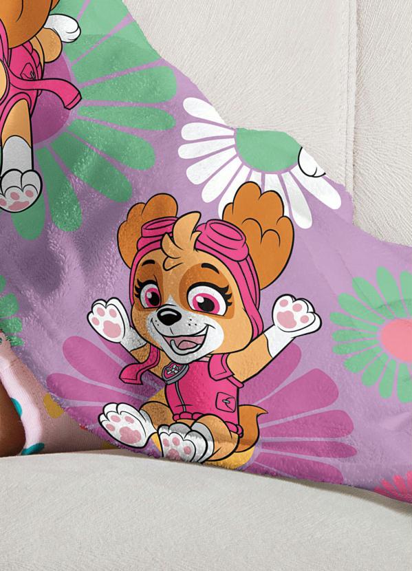 Lepper - Manta Infantil Fleece Patrulha Canina 125x150 cm 3