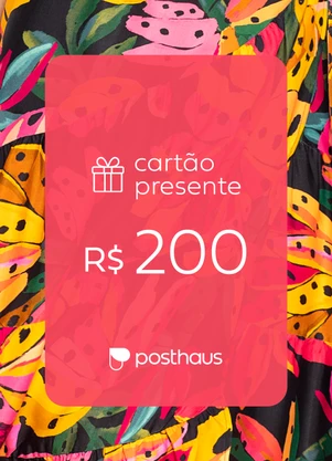 Cartão Presente - CARTÃO PRESENTE