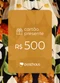 Cartão Presente - Cartão Presente R$ 30,00 - variação: R$ 500,00