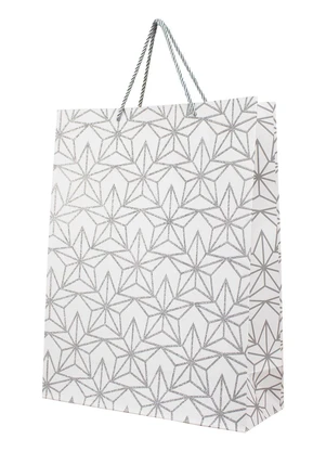 Lar e Lazer - Sacola de Presente Cinza - 26x32x10cm - LAR E LAZER
