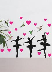 Adesivo Bailarinas 27x27 cm