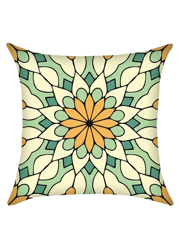 Lar e Lazer - Almofada Abstrato Floralmofada Flor 1 Peça