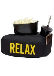 Almofada de Pipoca Relax Amarela 3 Peas