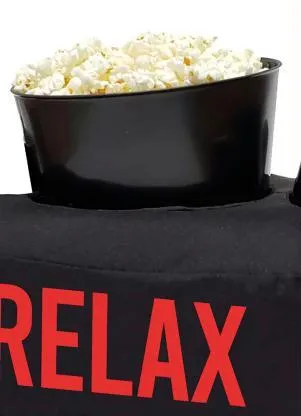 Lar e Lazer - Almofada de Pipoca Relax Vermelha 3 Peças - LAR E LAZER
