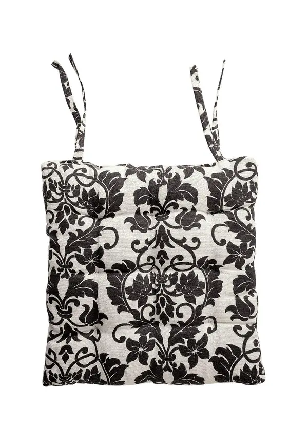 Lar e Lazer - Futton Arabesco Preto 1 Peça 3