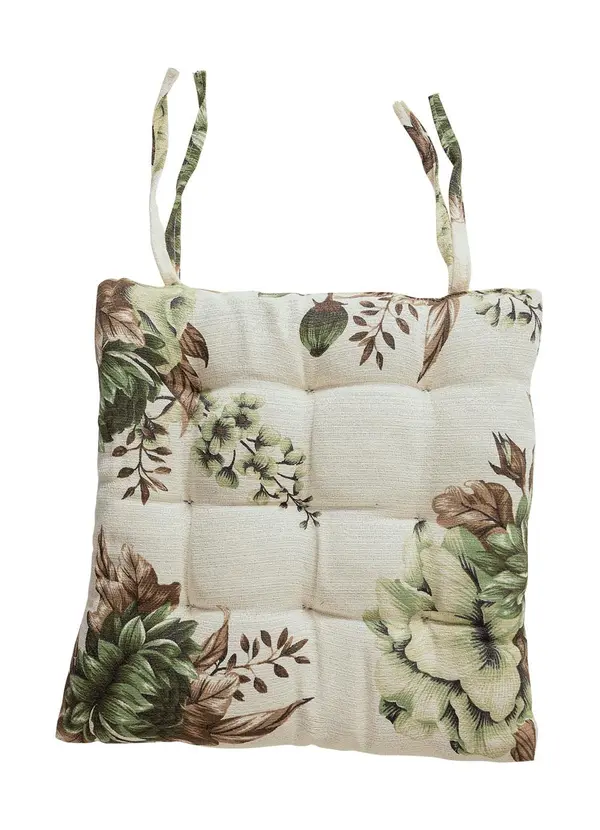 Lar e Lazer - Futton Floral Verde 1 Peça 3