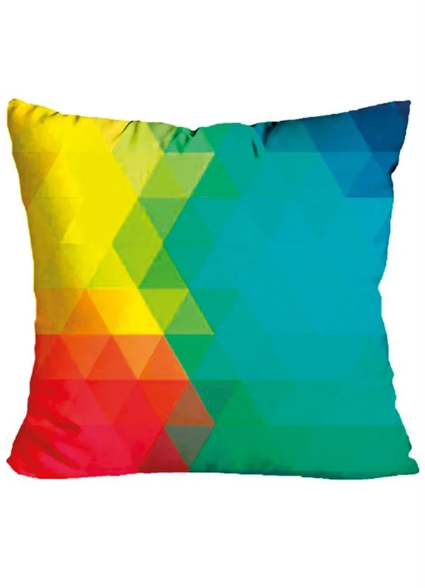 Lar e Lazer - Jogo de Almofadas Natal Amarelo 4 Peças 3