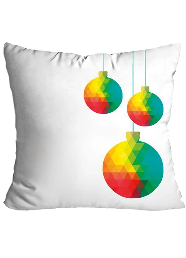 Lar e Lazer - Jogo de Almofadas Natal Amarelo 4 Peças 6