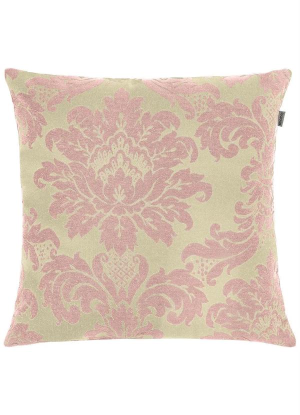 Lar e Lazer - Capa de Almofada Arabesco Rosê 1 Peça